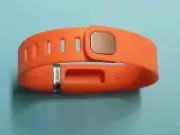 1 small ROYAL ORANGE for FitBit FLEX Bracelet With Clasp (NO TRACKER)