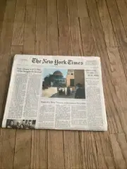 August 29, 2003 The New York Times War On Terror Full-Newspaper