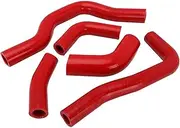 Rynplex Motorcycle Silicone Radiator Coolant Hose Water Pipe CRF450R CRF 450R 450 R 2005 2006 2007 2008 Dirt Bike Motorcycle Coolant Hose