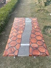Acacia Wood Honeycomb Epoxy Table Top with Stands