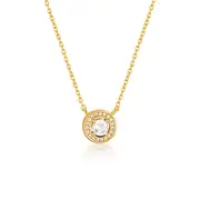 MILESTONE HALO PENDANT IN GOLD