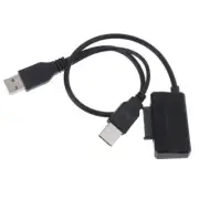USB2.0 Type-A To 13Pin(7+6) Adapter Cable External Power For CD-ROM DVD-ROM
