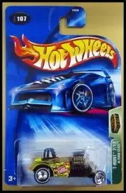 Hot Wheels Yellow Altered State #107 2004 Treasure Hunt Wheels issue