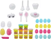 Play-Doh Easter Basket Toy 25-Piece Bundle with 10 Cans of Non-Toxic Modeling...