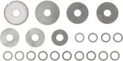 FOX Valve Stack Assembly 2022 FLOAT X, DHX, Base Valve, Lever Mode Medium,