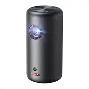 [Nebula] Capsule 3 GTV Projector, Netflix Officially Licensed, 1080P Smart Mini Projector with Wi-Fi, 2.5 Hours of Playtime, 120-Inch Display, Dolby Digital, Ultra Portable for Any Space