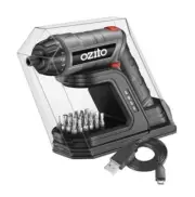 Ozito 3.6V Screwdriver Torch With USB Charging Base