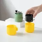 Portable Coffee Mill Hand Cranking Coffee Bean Grinding Machine Espresso