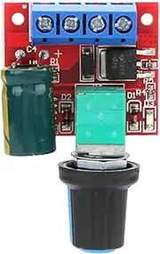 PWM DC Motor Speed Control Switch Controller Volt Regulator LED Dimmer Efficient High Low Heat Generation DC Motor Controller 5V-28V 5A PWM Speed Regulator