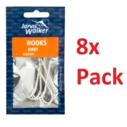 Jarvis Walker Kirby 2/0 Dura Hook P Pack Fishing 8 Pieces 4.4cm