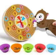 Cartoon Sorting Board Game Baby Wooden Toy Hand Exercise Birthday