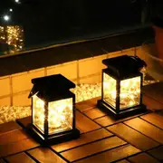 Water-Resistant Solar Powered Hanging Lantern Light LED Lantern Light