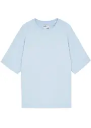 Colorful Standard Oversized Cotton T-shirt - Light Blue - S (UK8-10 / S) S (UK8-10 / S)