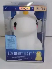 iLogic Led Night Light~3 Light Modes~12 changing colors+Remote~Unicorn~Brand New