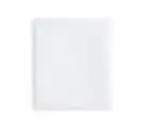 Luxury Cotton Percale Flat Sheet, Twin, White