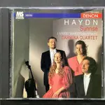 HAYDN海頓-弦樂四重奏 CARMINA QUARTETT卡密納弦樂四重奏團 美國DENON版