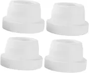 BESPORTBLE Pool Ladder Steps Protection 4pcs Rubber Stopper Caps for Inground Pool Ladder