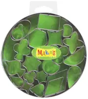 Makin's Clay Cutters Circle Tin Various Designs NEW