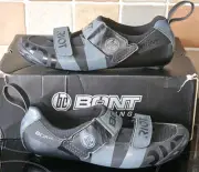 BONT RIOT RTR-44 TRIATHLON CYCLING SHOE EUR 44 BLACK/CHARCOAL BRAND NEW IN BOX