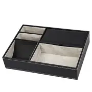Basic Crates Multifunctional Vanity Tray Visible Storage Box