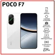 (New) Xiaomi POCO F7 5G 12GB+512GB WHITE Dual SIM Unlocked Android Cell Phone