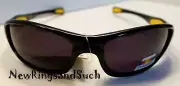 Polarized New Sunglasses XSPro Shades Blocks 100% UVA & UVB Sport Black Gold 98