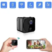 4K Mini Camera Wireless HD Small Hidden Spy Camera WiFi Surveillance Camera