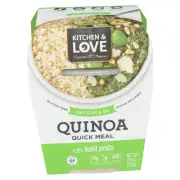Quinoa Meals Basil Pesto 7.9 Oz(Case Of 6) By Cucina Antica