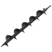 Auger Drill Bit Steel Power Earth Spiral Garden Plant Planter Post Hole Digger
