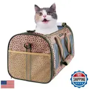 ZAKAPAWS Soft-Sided Kennel Pet Carrier for Small Dogs, Cats, Puppy, Airline A