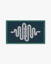 90' x 150' | Machine Washable Runner Rug | Kid & Pet Friendly | Indoor Rug | Jonathan Adler Venom Sapphire Tufted Rug | Ruggable