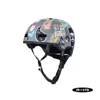在飛比找PChome24h購物優惠-Micro Helmet 嘻哈風安全帽 LED 版本