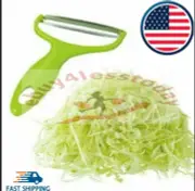 2 x Stainless Steel Potato Peeler Cabbage Lettuce Head Grater Shredder Slicer