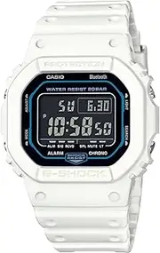 [Casio] G-Shock DWB5600SF-7D White Band Men's Digital Watch, Black Dial, 48.9 × 42.8 × 13.4 mm
