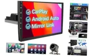 Single Din Car Stereo Radio 10 Inch Android System Single Din Touchscreen