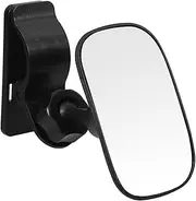 GLSTOY Rear View Reflector Seat Mirror for Driving Test Potty Car Seats Automobile Rearview Mirror Spot Backseat Filler Traffic Second Cars Passenger Stickers Glass Black