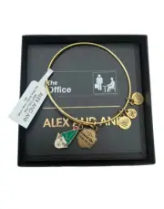 Alex And Ani The Office Dwight Elf Duo Charm Bangle New With Box