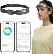 SereniBrain Neurofeedback Meditation Headband, Visual and Auditory Feedback, Real-Time Brain Activity Tracking, Brain Sensing Meditation Tool for Mindfulness