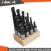 Labwork Boring Bar Set 3/4" C6 12 Pcs Carbide Tipped Bars 3/4 Shank Lathe Tool