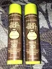 SUN BUM Set of 2 KIWI FRUIT LIP BALM Sun Protection SPF 30 Full Size CHAPSTICK