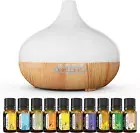 Essential Oil Diffuser 550ML. Ultrasonic Aromatherapy Diffuser Mist Humidifiers.