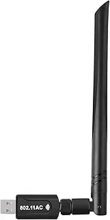 Realtek RTL8812 USB Wireless Adapter 1200 Mbps with 5 dBi Antenna Dual Band AC1200 WiFi Dongle IEEE 802.11 a b g n ac for Laptop Desktop USB 3.0 Network Adapter Support Windows 10 Mac Linux