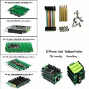 12.6V 18650 Pack Lithium Battery Case 40A/80A BMS Protection Board 3S DIY Box