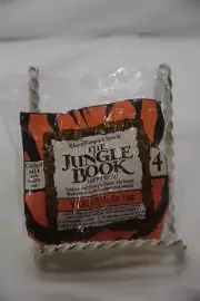 1989 McDonalds Happy Meal The Jungle Book Shere Khan The Tiger Toy - New Sealed