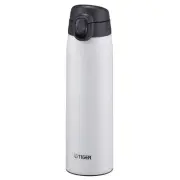 Tiger SUS thermos Water Bottle 500ml One-touch mug Snow Drop MCT-K050WT