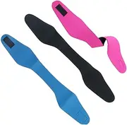[GANAZONO] 2Pcs Ear Protector Band Swimming Headband for Ears Protection Comfortable Earmuffs Blue Rosy for Swimming Bathing and Water Sports