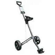 2025 Masters 3 Series 2 Wheel Aluminium Push Pull Golf Trolley Foldable Cart