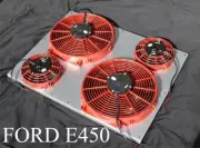 E450 450 VAN ELECTRONIC QUAD COOLING FAN CONVERSION KIT FORD ECONOLINE MPG HP