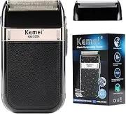 [KEMEI] Foil Shaver for Men, Waterproof Razor, Cordless Electric Rechargeable Shavers, Trimmer Razors Blade Washable Grooming