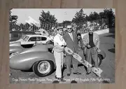 Historic Enzo Ferrari Ferrari 118 LM Scaglietti, Mille Miglia,1955 Postcard